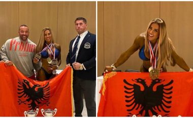 Nuk ndalen sukseset e Geta Beqës: Dy medalja të arta në Maltë dhe “Kampione e Mesdheut”