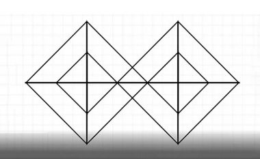 Provoni të zgjidhni enigmën dhe përgjigjuni – sa trekëndësha ka në foto?