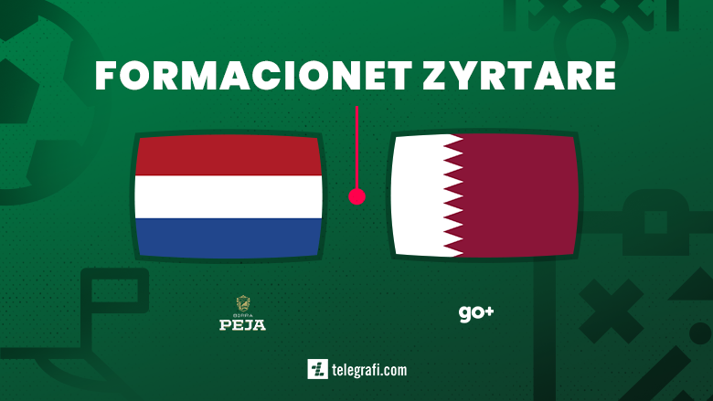 Holanda synon vetëm fitoren ndaj Katarit – formacionet zyrtare
