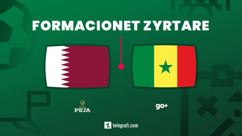 Katar – Senegal, formacionet zyrtare