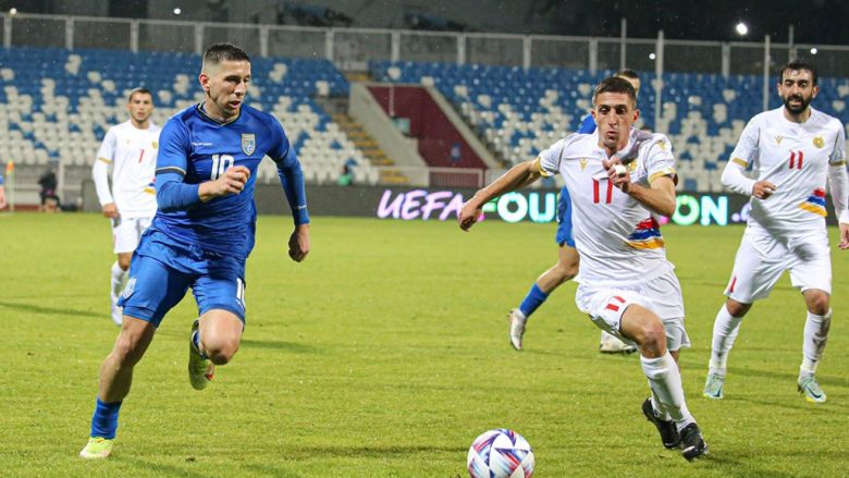 Shënohen katër gola, Kosova barazon në miqësoren ndaj Armenisë në “Fadil Vokrri”