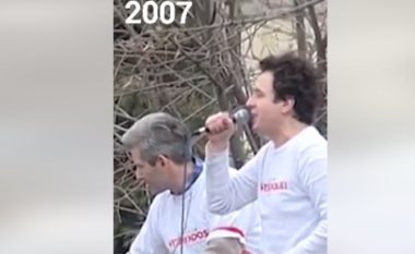 Lëvizja Vetëvendosje publikon videon e vitit 2007, kur Albin Kurti në protestë kundërshtonte Asociacionin