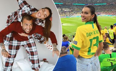 E dashura e Dani Alves publikon bisedat e çiftit në WhatsApp, ajo i kërkon falje që s’mund të shkojë në hotel te ai
