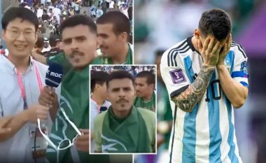 “Ku është Messi?”, tifozi i Arabisë Saudite bëhet viral në rrjetet sociale pasi mposhtën Argjentinën