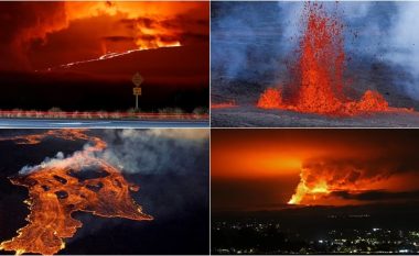 Shpërthimi i vullkanit më të madh aktiv në botë, lava e zjarrtë ‘spërkat’ deri në 60 metra lartësi – paralajmërime se mund të ndodhë ‘më e keqja’