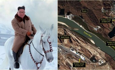 Kuaj apo armë? Satelitët regjistrojnë një tren që kalonte kufirin midis Koresë së Veriut dhe Rusisë