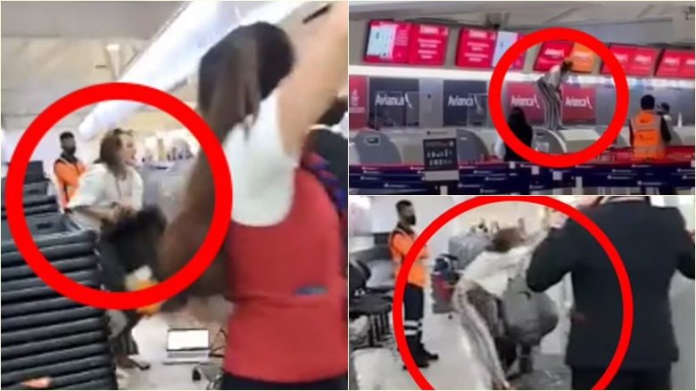Sulmoi stafin, hodhi gjësende – ky ishte reagimi i një gruaje që u bë viral pasi humbi fluturimin e saj në aeroportin e Mexico City
