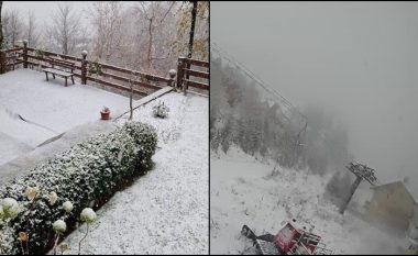 Bien reshjet e para të borës në Kosovë – zbardhen Brodi, Brezovica e Prevalla