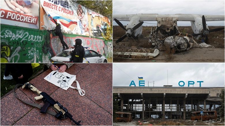Qyteti Kherson i Ukrainës pas tërheqjes së forcave ruse – përmes fotografive
