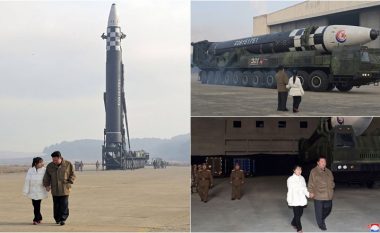 Kim Jong Un u shfaq për herë të parë me vajzën e tij dhe pikërisht në një vend lëshimi raketash – por pse tani?