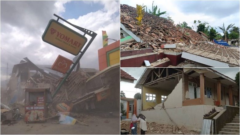 Një tërmet i fuqishëm godet Indonezinë – ka disa të vdekur, shumë të lënduar dhe dëme të mëdha materiale