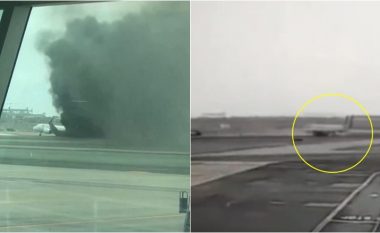 Kamioni i zjarrfikësve po bënte një stërvitje, goditet nga aeroplani në pistën e një aeroporti të Perusë