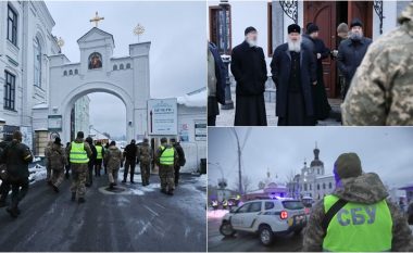 Shërbimi i sigurisë i Ukrainës bastis manastirin ortodoks historik të Kievit, pas dyshimeve për lidhje të mundshme me Rusinë