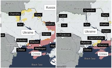 Si ka ndryshuar kontrolli i Rusisë mbi Ukrainën?