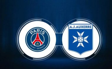 PSG synon fitoren e radhës në ndeshje ndaj Auxerre, formacionet zyrtare