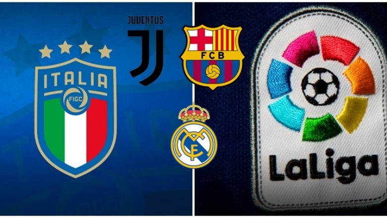 Federata e Italisë i thotë La Ligas të mos merret me Juventusin, por me Barcelonën dhe Real Madridin
