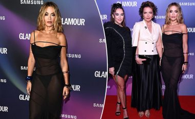 Rita Ora mahnit me pamjen, ndërsa shkon me nënën dhe motrën në ‘Glamour Women Of The Year Awards 2022’