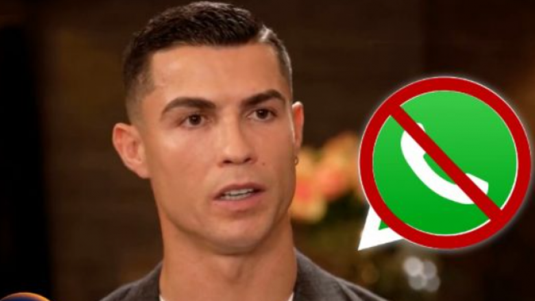 Ronaldo përjashtohet nga lojtarët e United nga grupi i “WhatsApp-it”