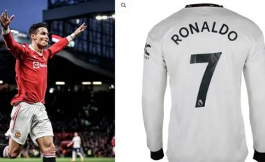 Fanella ‘e fundit’ e Cristiano Ronaldos te Man Utd është shitur në ankand për një shifër të çmendur