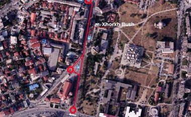 Festat e fundvitit- nga kjo e shtunë deri më 8 janar 2023 mbyllet për qarkullim rruga “George Bush” në Prishtinë