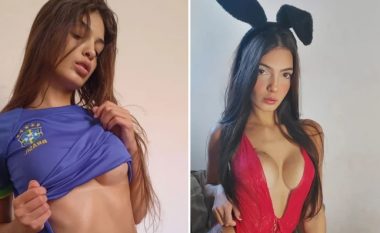 Modelja provokuese e OnlyFans, premton foto nudo për çdo gol që Brazili shënon në Kampionatin Botëror