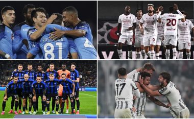 Sa fituan Napoli, Milan, Interi dhe Juventusi nga Liga e Kampionëve?