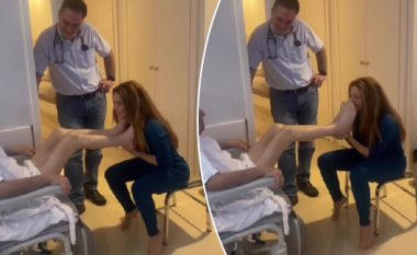 Shakira ndan me fansat videon emocionuese, ku shihet duke i puthur këmbët babait të saj në spital