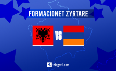 Shqipëri – Armeni, formacionet zyrtare – Reja i beson fanellën e titullarit dy lojtarëve të Superiores