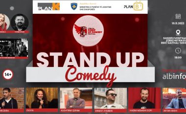 Për herë të parë në Zvicër organizohet “Stand Up Comedy Festival” me aktorë shqiptarë