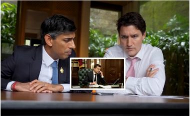 Sunak dhe Trudeau telefonojnë Zelenskyn – si rrallëherë, bisedën e publikojnë në rrjetet sociale