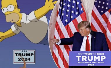 ‘Siç u parashikua në vitin 2015’ – fansat besojnë se “The Simpsons” parashikuan rikandidimin e Trump