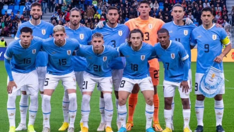 Nga Suarez dhe Valverde te Nunez e Araujo – Uruguai publikon listën për “Katar 2022”