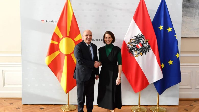 Kovaçevski-Edstadler: Maqedonia e Veriut është një partner i besueshëm dhe anëtar i ardhshëm i BE-së