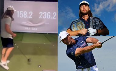 Rekord i ri botëror, godet topin e golfit – lëvizi me shpejtësi prej 158 kilometra në orë