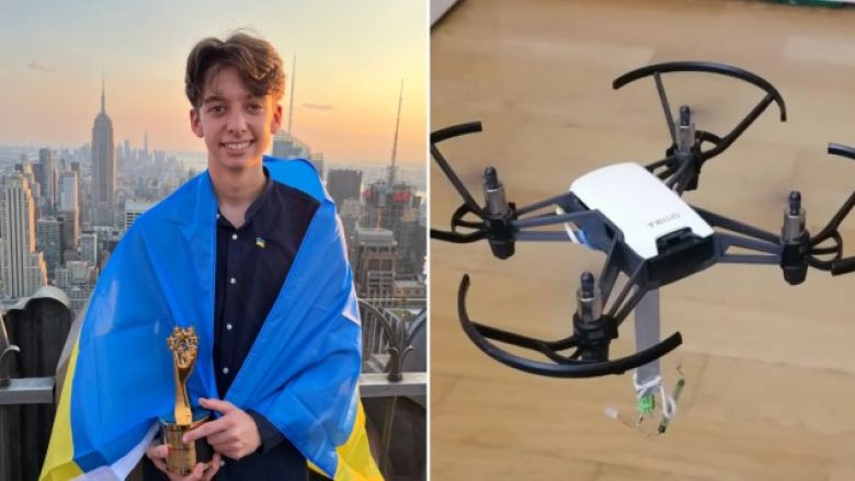 Adoleshenti ukrainas që shpiku dronin që detekton fushat e minuara