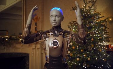 Fjalimi i Krishtlindjeve i realizuar nga një prej robotëve më të avancuar në botë me inteligjencë artificiale
