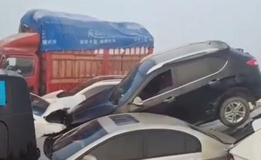 Aksident zinxhiror në Kinë, përfshihen 200 vetura – humb jetën një person