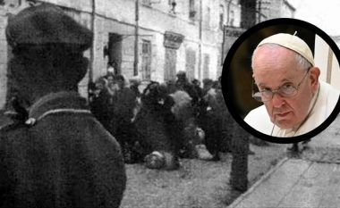 Papa krahason vuajtjet e ukrainase me masakrat e nazistëve në Luftën e Dytë Botërore