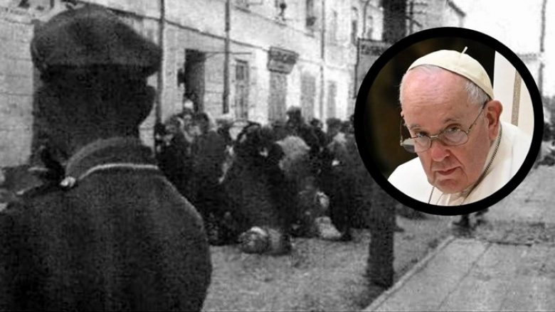 Papa krahason vuajtjet e ukrainase me masakrat e nazistëve në Luftën e Dytë Botërore