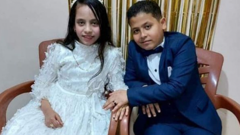 12-vjeçari në Egjipt fejohet me kushërirën e tij 10-vjeçare