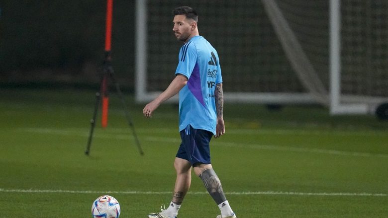 Lionel Messi ka munguar në stërvitjen e sotme të Argjentinës, një ditë pas fitores ndaj Holandës