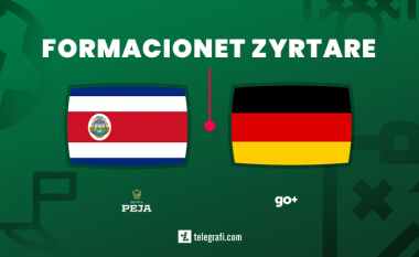 Formacionet zyrtare: Gjermania shpreson në kualifikim përballë Kosta Rikës