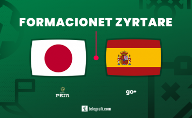 Japoni – Spanjë, formacionet zyrtare: Dy skuadrat me gjasa për të kaluar tutje