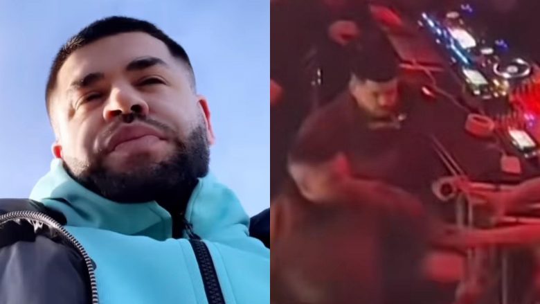 Noizy sqaron incidentin e përleshjes në koncertin e tij