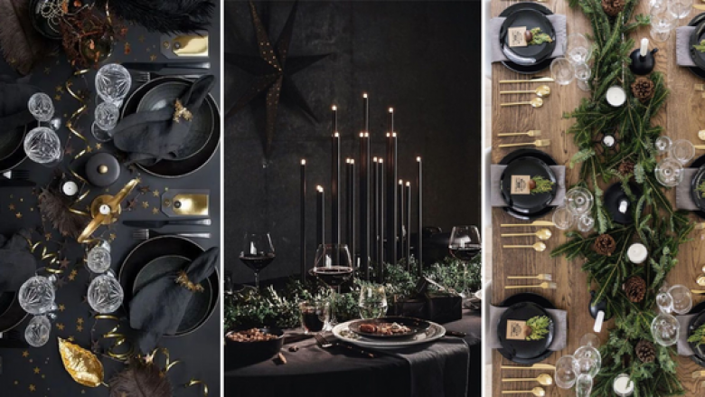 Për ta bërë shtëpinë tuaj të shkëlqejë: Luksi dhe eleganca e dekorimeve të Vitit të Ri në ngjyrë të zezë dhe të artë