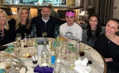 Ryan Giggs festoi Krishtlindjet me ish-gruan e tij, Stacey si dhe të dashurën Zara Charles