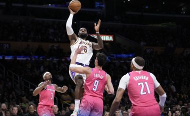 Lakers vazhdojnë me fitore, mposhtin në shtëpi Washington Wizards