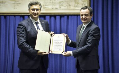 Kroacia mirëpret aplikimin e Kosovës për anëtarësim në BE