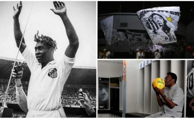 Santos pensionon përkohësisht numrin 10 që mbante legjenda Pele