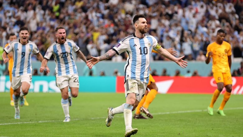 Messi shënon, Argjentina me një këmbë në gjysmëfinale